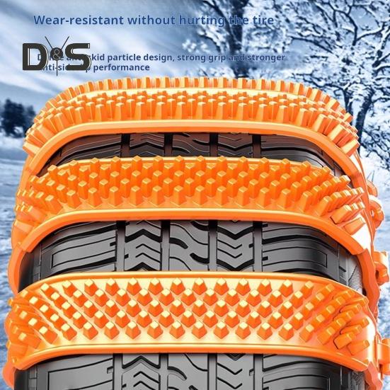 1/10 шт. цепи противоскольжения для шин противоскользящие цепи универсальные автомобильные цепи противоскольжения для внедорожников грузовиков аварийные регулируемые цепи противоскольжения для дождя снега песка грязи