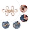 Waist Tightening Clip Clover Waist Cinch Pins for Jeans Snap Button Clothing Accessories Pants Fitness Pin Waist Buckle
