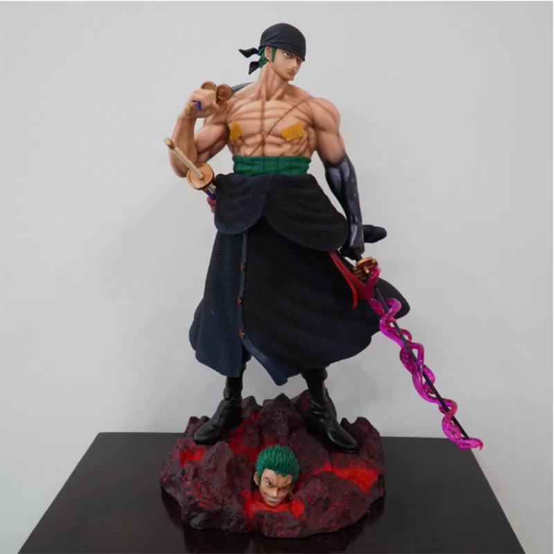 ГОРЯЧАЯ Новая фигурка Аниме Зоро One Piece Jt Статуя Полный ассортимент Взбешенный ПВХ Статуя Коллекция Модель Украшение комнаты Рождественские подарки
