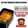 Дизайн без царапин Магниты для аэрофритюрницы для пергаментной бумаги Аксессуары для аэрофритюрницы