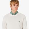 [lacoste] Men's Paper Long Sleeve Crewneck Pullover AH598E-56GXFJ