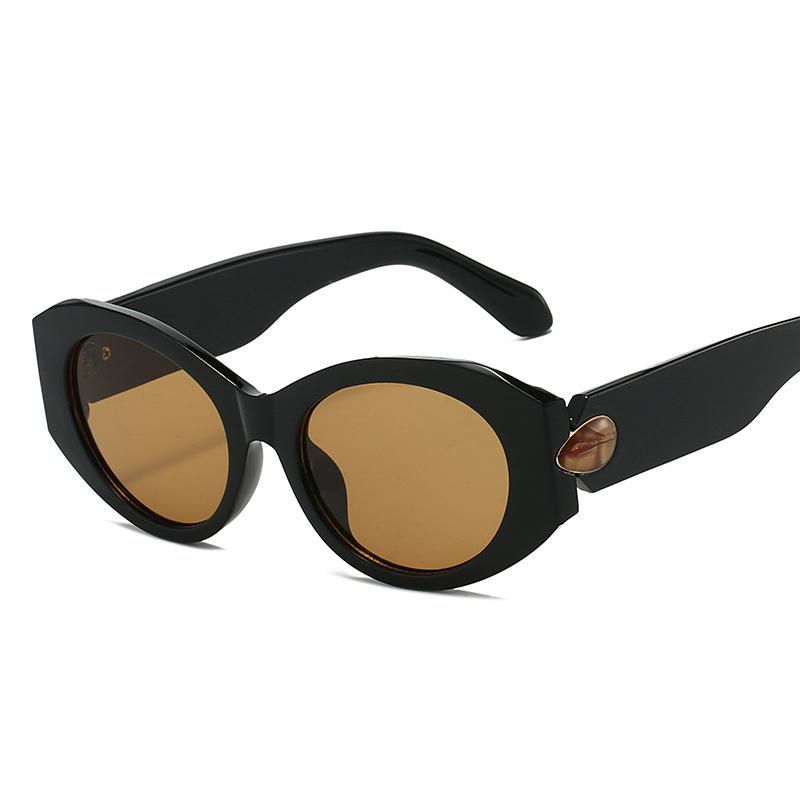Винтажные круглые солнцезащитные очки для женщин и мужчин, круглые солнцезащитные очки, женские овальные очки для мужчин и женщин