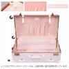 Cute Suitcase Classic Trunk Trunk Case Carry Case Cute for Girls and Women S Size [urecity] Carry-on (Light Purple, (34L/Carry-on))