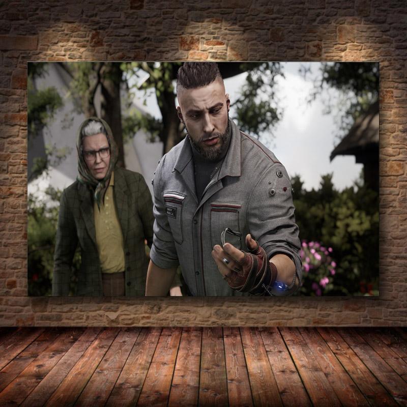 Atomic Heart Poster Print Canvas Painting Room Decoration Video Game Decor Painting Bedroom Game Room Decoration Wall Decor