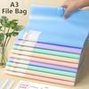 Large Capacity Test Paper Storage Booklet Waterproof Archives Bag High Quality Document Bag Gift
