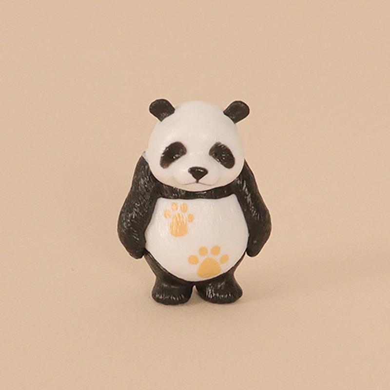 Мультфильм Кунг-фу Панда Украшение для автомобиля Сувенир DIY Садовый ландшафт Мини-статуэтка Действие Украшение для домашнего рабочего стола