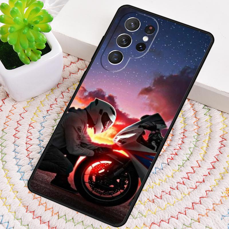 Крутой чехол для телефона с мотоциклом для Samsung Galaxy note 10 pro S26 Ultra S23 S24 FE S25 S21 S22 PLUS ударопрочный