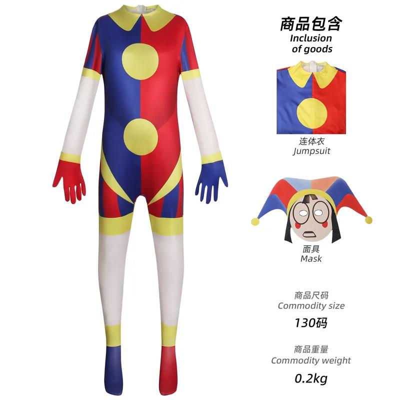 new Amazing Digital Circus Cosplay Ragatha Jax Caine Gangle Zooble Kinger Cosplay Costume CyPomni Cosplay Cartoon Costume