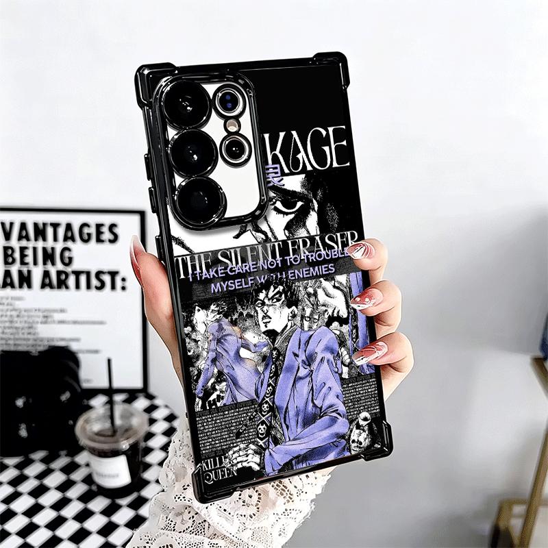 Крутой мягкий чехол для телефона JoJo Adventure для Samsung Galaxy S26 Ultra S25 Edge S24 FE S23 Plus S22 S21 + S20 Покрытие Защита от падения Fundas