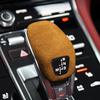 Новая замшевая пленка для Porsche Panamera 971, внутренняя отделка ручки переключения передач автомобиля, наклейка, аксессуары