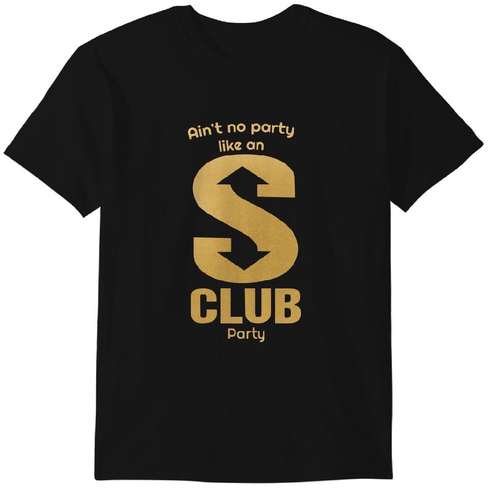 Футболка S Club 7 Party 2023 Великобритания 90-е Музыкальная группа Футболка 90-е Поп-музыка Фан-футболка Классическая футболка