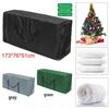 Black 210D Oxford Cloth Storage Bag for Christmas Tree and Outdoor Furniture Cushions