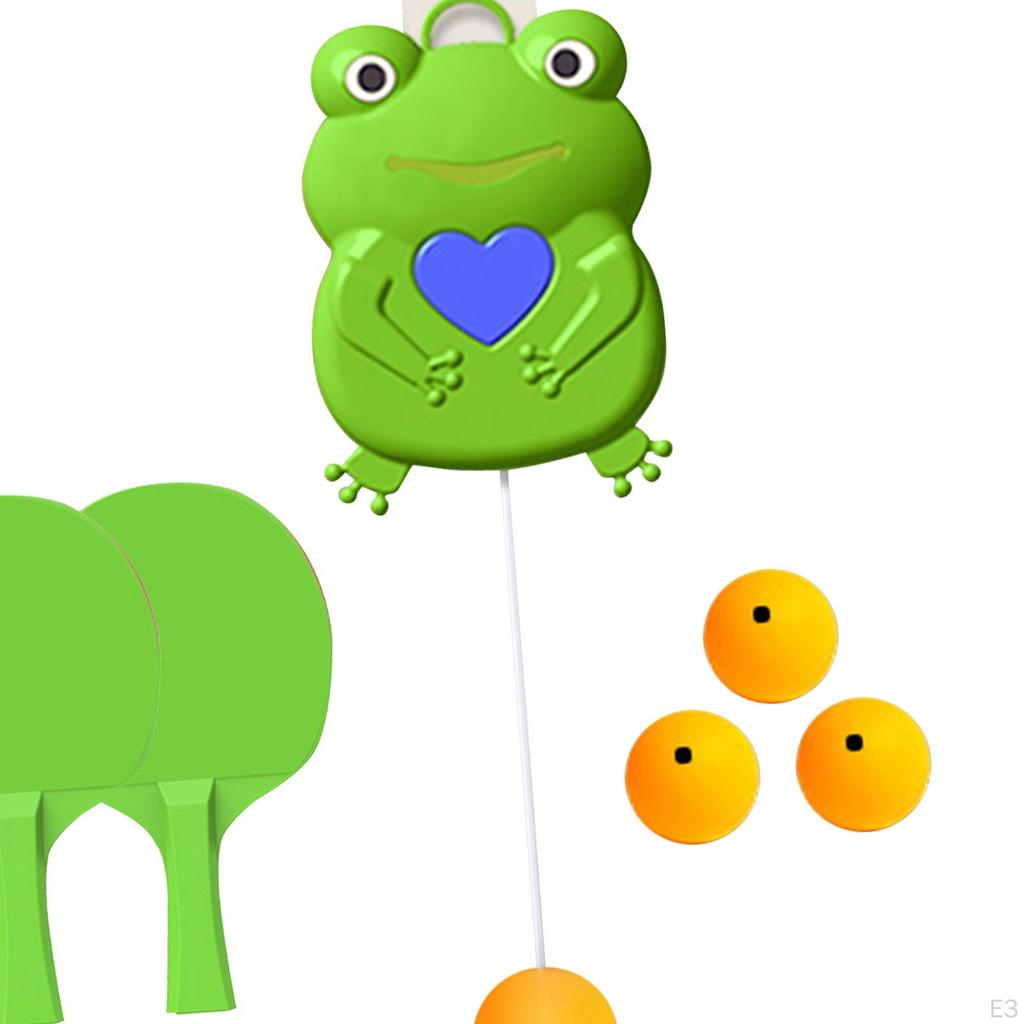 Подвесной тренажер для настольного тенниса, интерактивные игрушки, оборудование для одиночных тренировок, ракетка и мяч