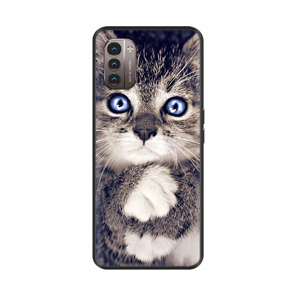 Чехол для Nokia G21 G11 Противоударный Мягкий силиконовый ТПУ Задняя крышка для Nokia G11 NokiaG21 G 21 Чехлы для телефонов 6,5 дюйма Мультяшный Коке