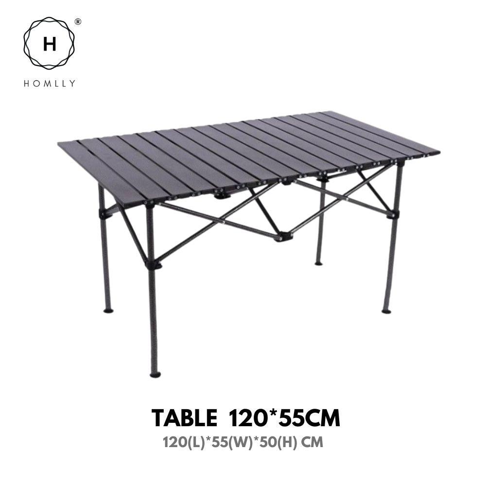 Homlly Joqii Foldable Outdoor Camping Table Chair