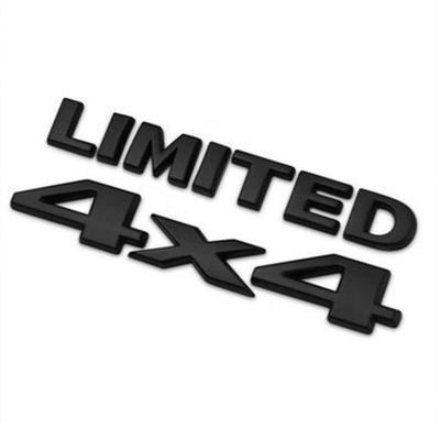 Dsycar 3D наклейка хромированный логотип 4 X 4 эмблема логотип наклейка табличка украшение для Jeep Grand Cherokee Wrangler Compass черный "LIMITED" C0622#черный