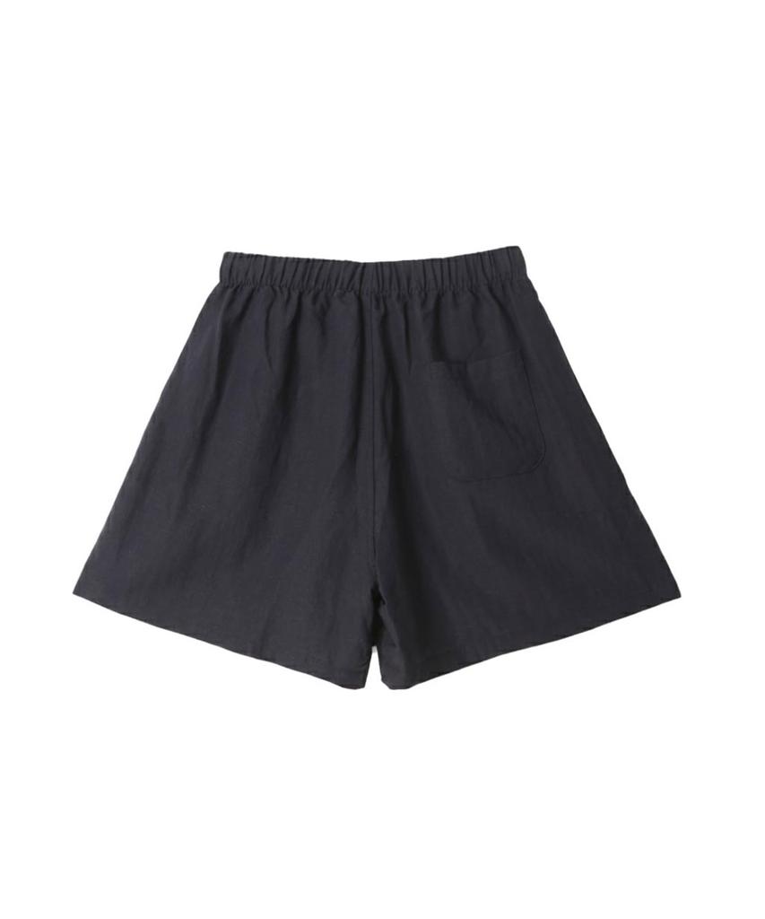 VIKINI VENDER Брюки Della Linen с эластичным поясом - Темно-синие