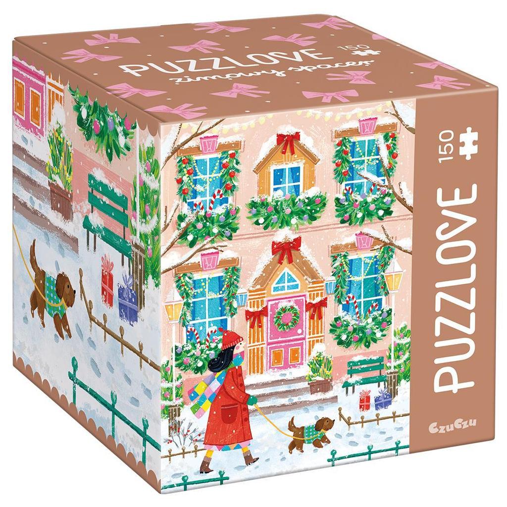 Puzzlove CzuCzu Winter walk Puzzle for children 150 pieces