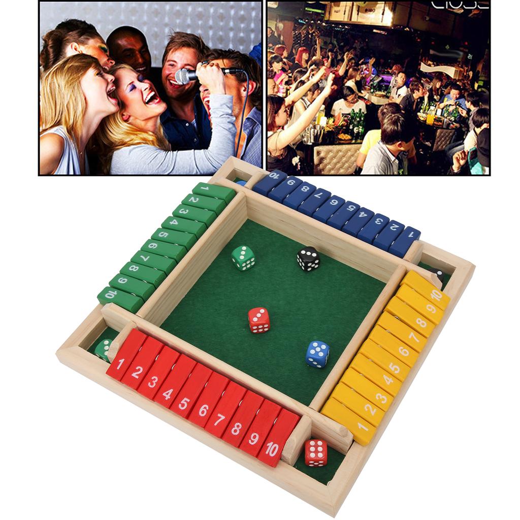 Игра в кости Математическая игра Деревянная доска Паб Бар Вечеринка Семья Родитель Ребенок Интерактивная игра