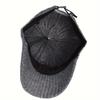 Trendy Knitted Baseball Cap For Men And Women - Autumn/Winter Trendy Fashionable Peaked Hat, Multi Use All Purpose And Warm