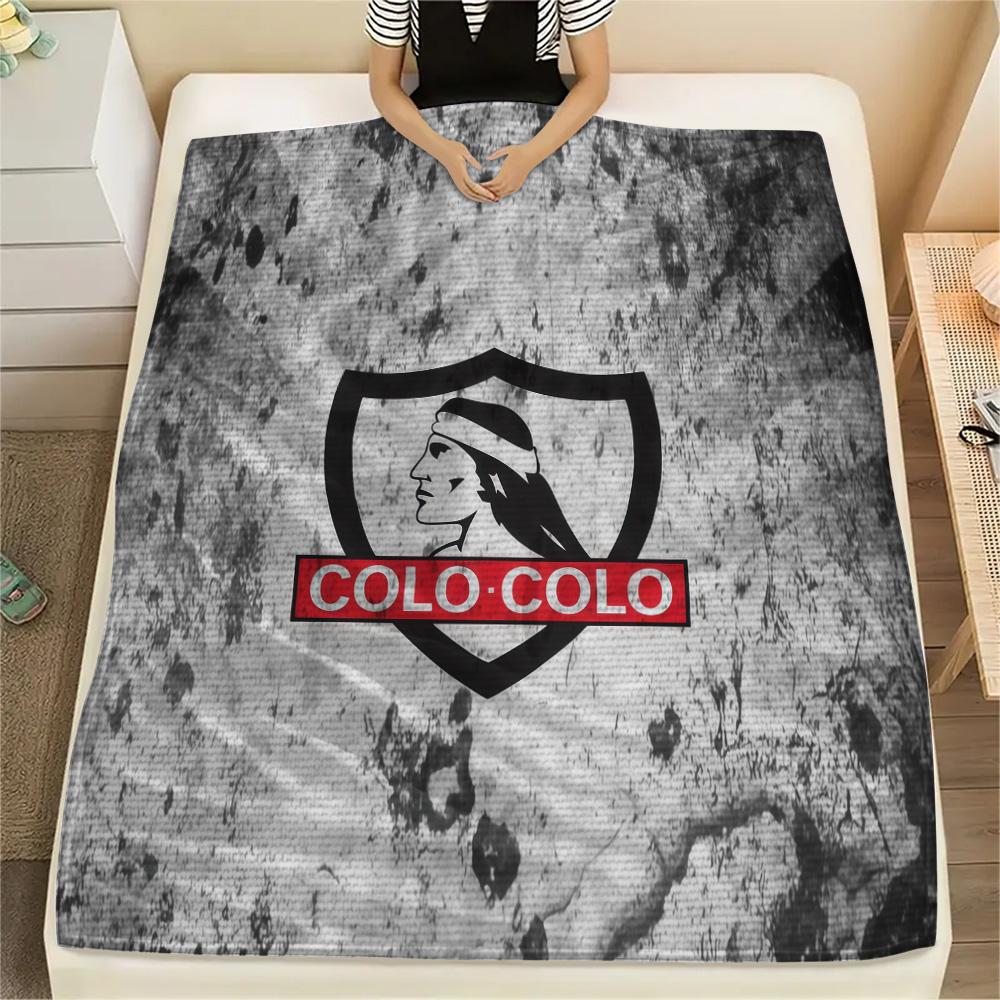 CSD Colo‑Colo Flannel Blanket, High quality Comfortable for All Seasons, Home Decor, Warmth and Comfort