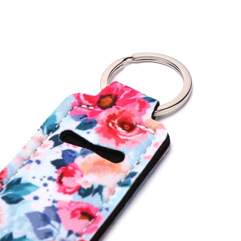 1 шт., креативный брелок, портативный чехол для помады, чехол для бальзама, брелок для ключей, подарки