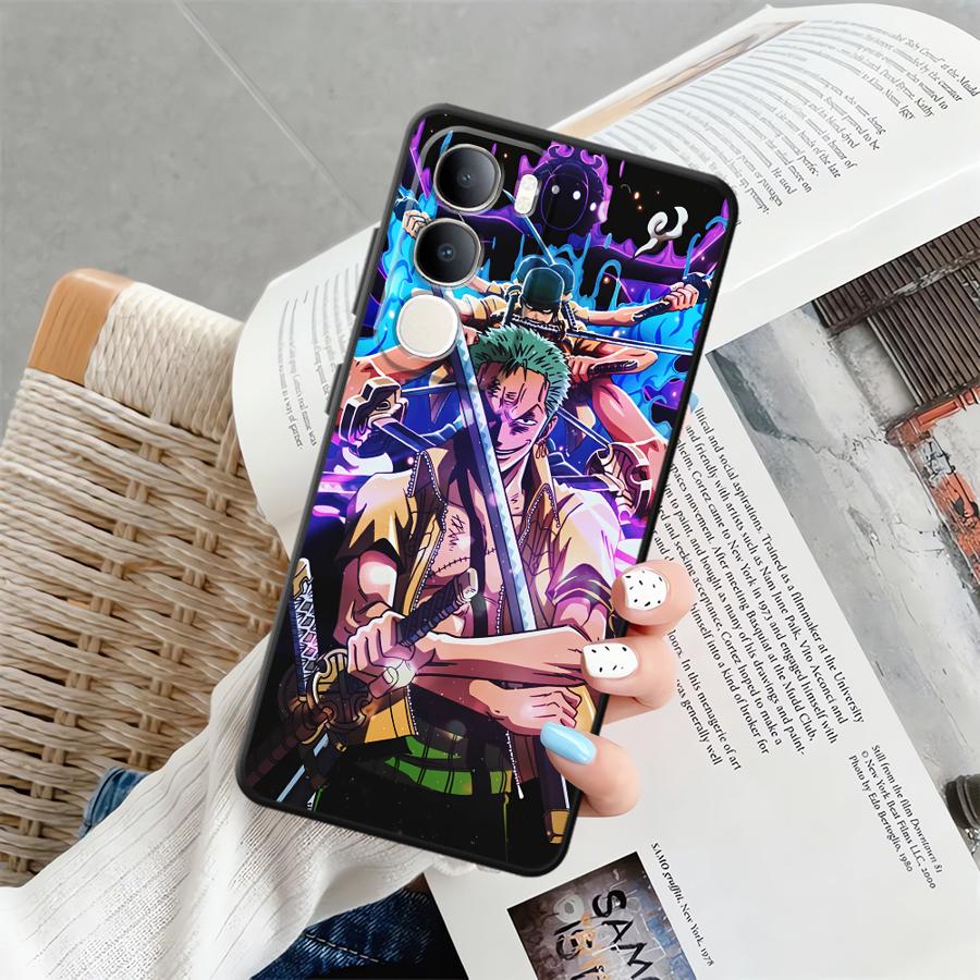 Чехол с рисунком из аниме One Piece для Vivo Y50 Y95 V27 Y51S Y78 Y71 Y91 V21E V23 Y52S Y93 V29 Y75 Y81 V25 V30 Y53S Чехол для телефона