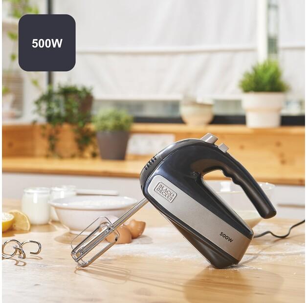 Ручной миксер Black&Decker BXMX500E (ES9130010B)