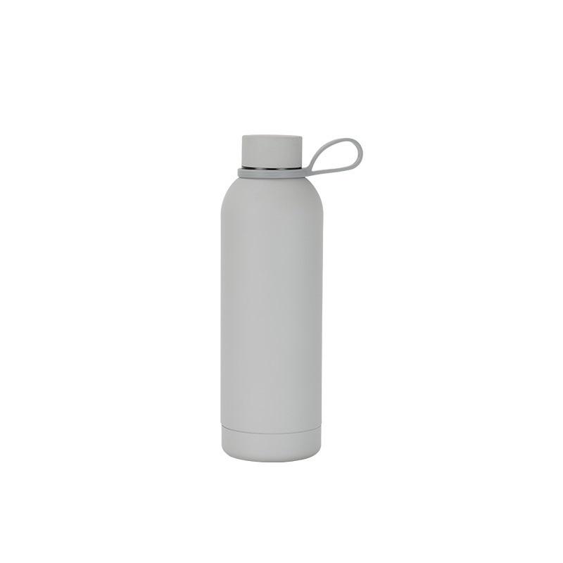 Stainless Steel USA Style Small Mouth Bottle Outdoor Sports Portable Thermos Cup Lifting Ring Water Bottle