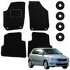 Dywaniki Welurowe Skoda Fabia 2 Ii 2007 - 2014 Samochodowe Maty Do Auta B