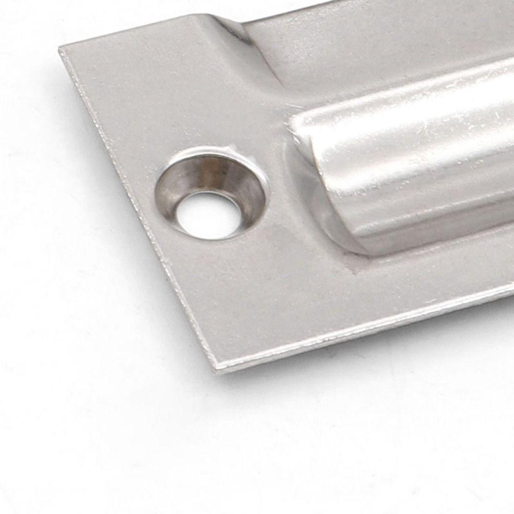 Stainless Steel Door Latches Hidden Cabinet Roller New Door Stops Cupboard Cabinet