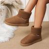 Fashion plus size women's snow boots new high cut thick soled women's cotton shoes women's boots