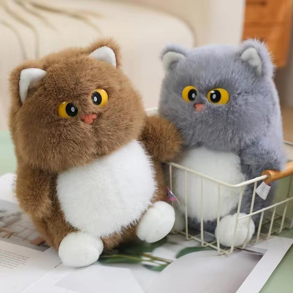 Soft Stuffed Animals Dolls 23/35cm Pillow Birthday Gift Cartoon Big Eyes Cat Plush Toys