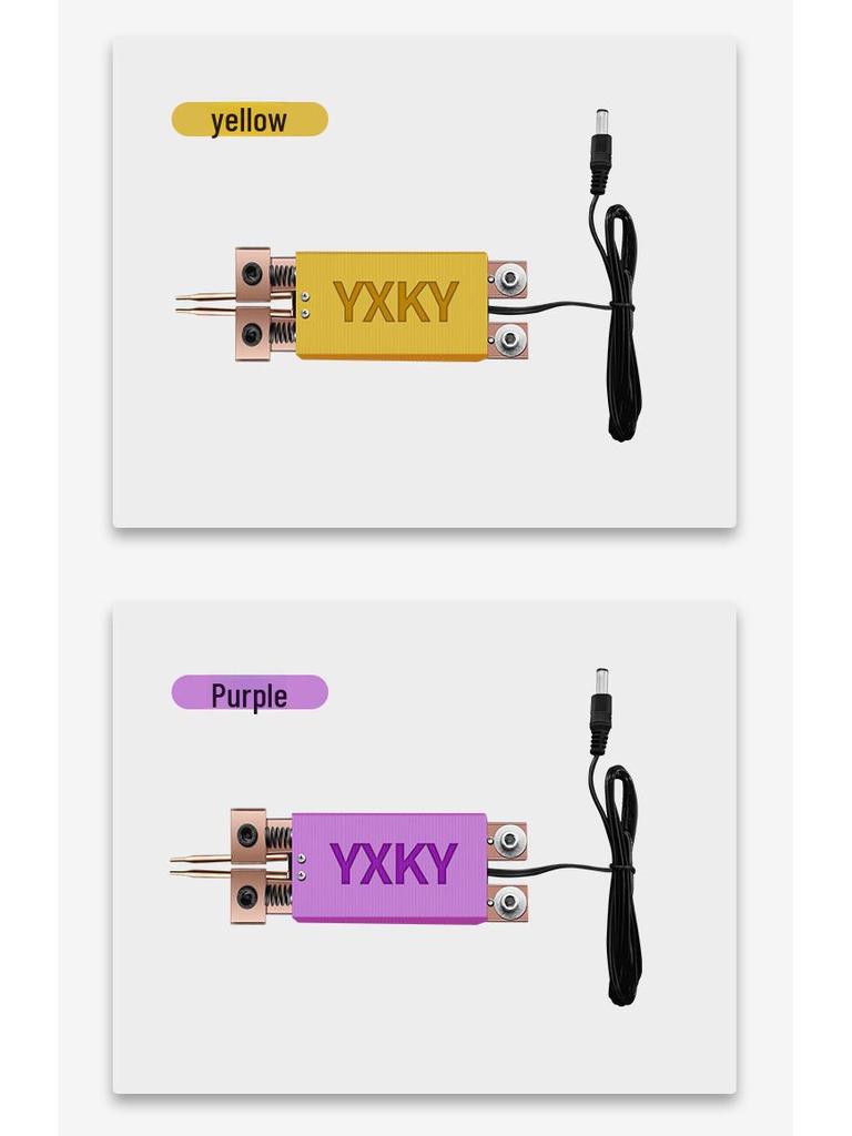 Ручной сварочный аппарат с автоматическим курком для точечной сварки, рассчитанный на аккумулятор 18650, с интегрированной конструкцией для управления одной рукой.