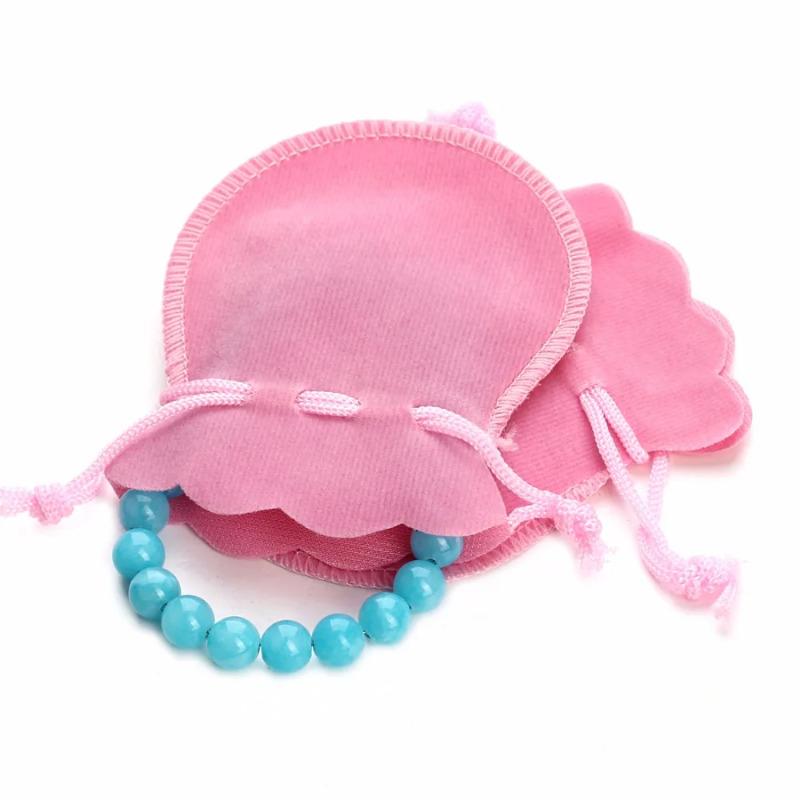 Бархатный мешочек на шнурке Мешочек-тыква на шнурке Упаковочный мешочек для ювелирных изделий Свадебные рождественские мешочки для сувениров Подарочные мешочки KTY