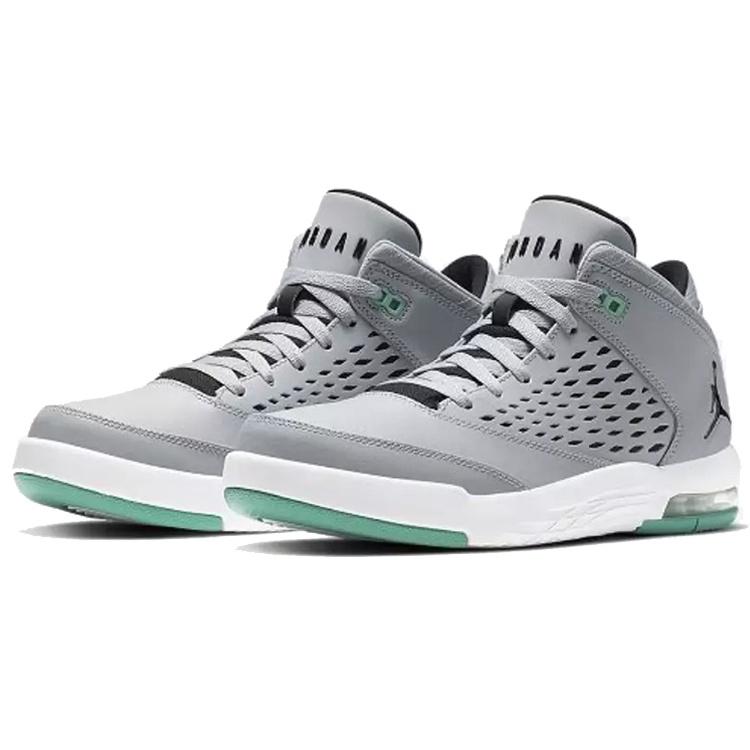 Air Jordan Flight Origin 4 Sport Shoes Grey/Green Men's 921196-017