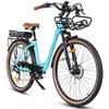 SAMEBIKE RS-A07 E-Bike 500W 36V13AH городской дорожный электрический велосипед Aldult 28-дюймовый большой покрышка тройной амортизации электрический велосипед