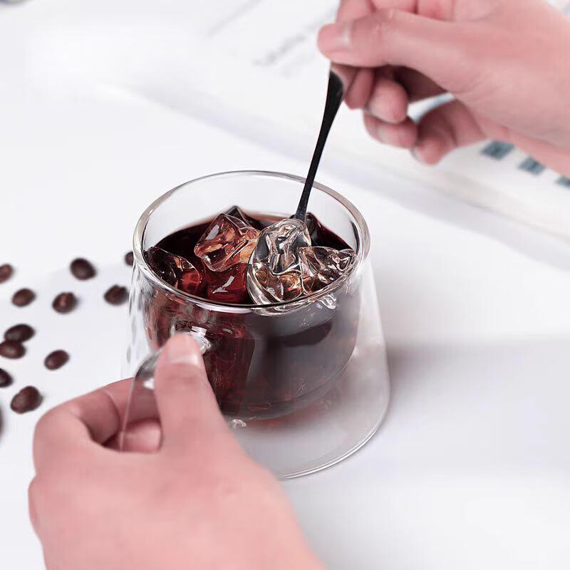 Xiyao High Borosilicate Double Wall Glass Mug with Handle