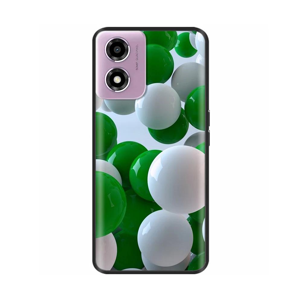 For Motorola Moto E14 Case Luxury TPU Soft Silicone Phone Cases Cover For Moto E13 E MotoE14 E 14 Shockproof Lovely Bumper Coque