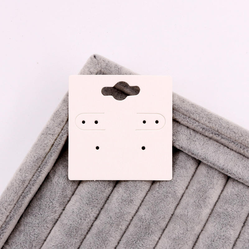 100 шт. пустая крафт-бумага ювелирная упаковка карты ожерелье серьги дисплей карты