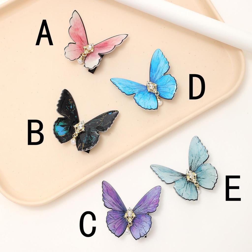 2024 Заколка-бабочка: Элегантный стиль Мори для женщин и девушек