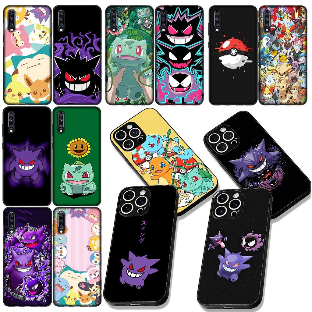 P-Pokemons P-Pikachus GO Gengar Bulbasaur for Samsung Galaxy A06 A05 A14 A50 A51 A52 A12 A13 A23 A70 A07 A25 A26 A72 A56 Case