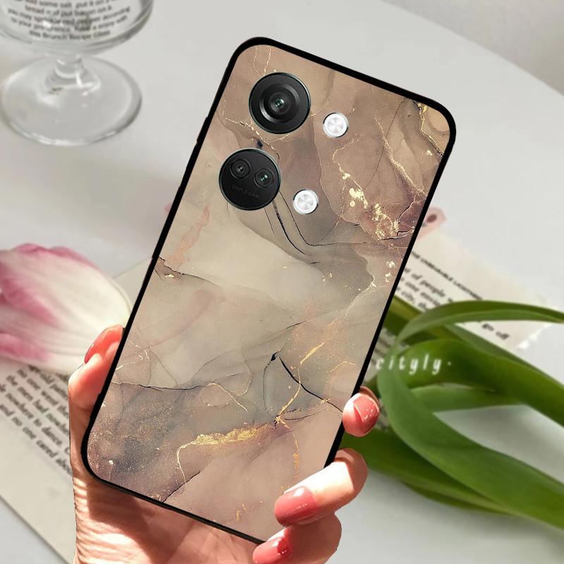 Чехол для OnePlus Nord3 5G, мягкий силиконовый защитный чехол для телефона OnePlus Nord 3 5G, чехол из ТПУ с мраморным рисунком.