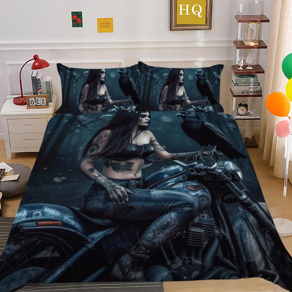 Красивое постельное белье с принтом черепа, одноразмерная полиэстеровая наволочка для девочек и мальчиков, мягкое домашнее постельное белье высокого ранга