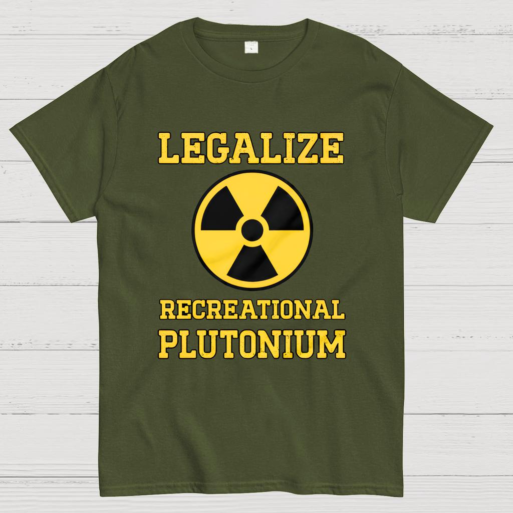 Legalize Recreational Plutonium Unisex Heavyweight 100% Cotton T-shirt