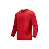 Training Sports Knit Crew Neck Pullover Sweatshirt Men Tops Red 21600301-600