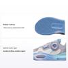 Баскетбольные кроссовки Li Ning All City 10 V1 с противоскользящей амортизацией, износостойкие, с низким верхом, детские кроссовки серо-белого цвета YKBS060-1