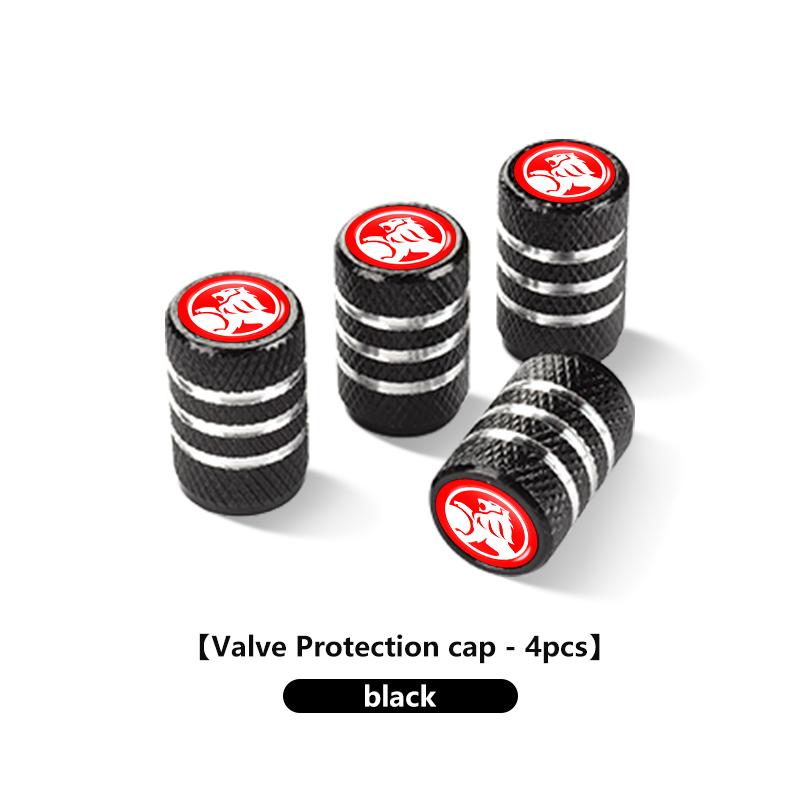 ASR1 4Pcs Car Tire Valve Stems Cap Tire Valve Cap Wheel Stem Air Valve Cap For Holden Colorado 7 2012-2023 Astra Commodore Cruze VT