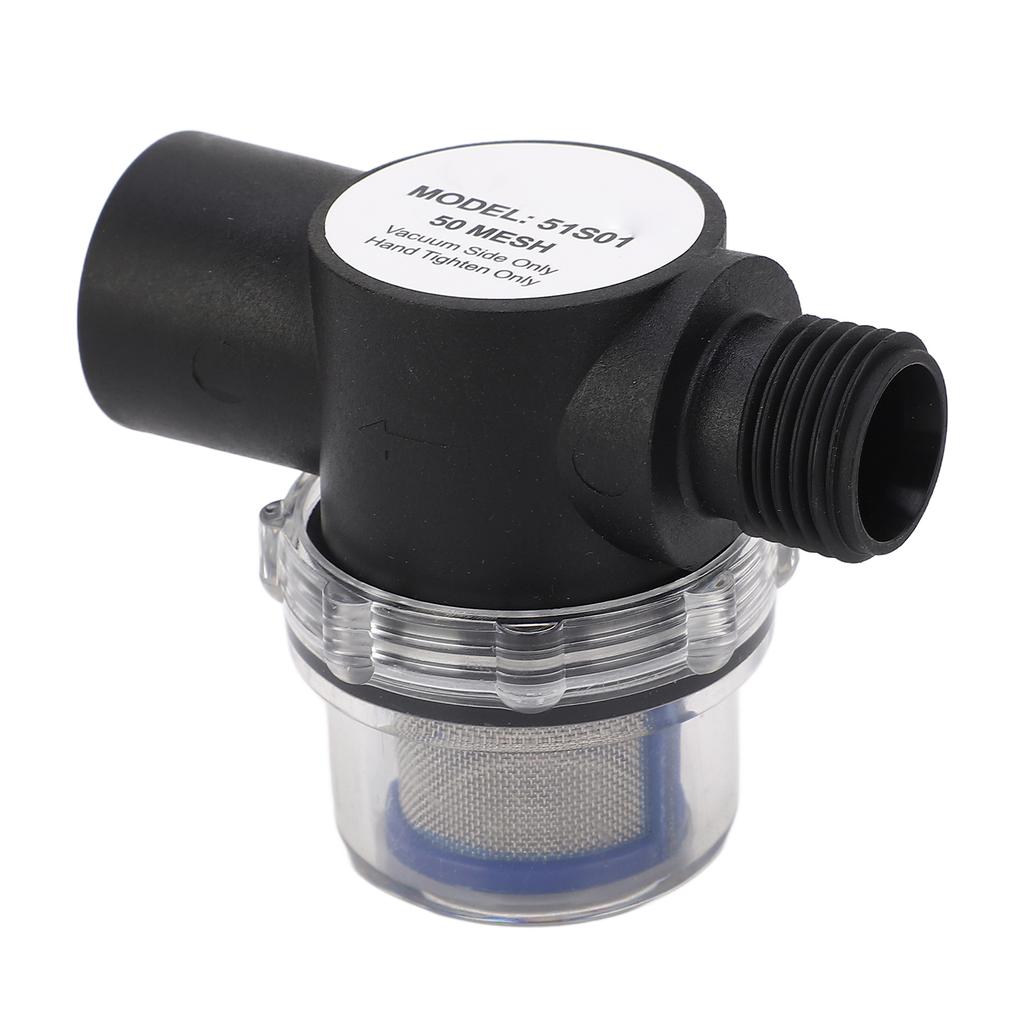 1 2in‑14 Внутренняя резьба Встроенный фильтр 50 Сетка Пластиковая конструкция Водоотделитель для трубопровода
