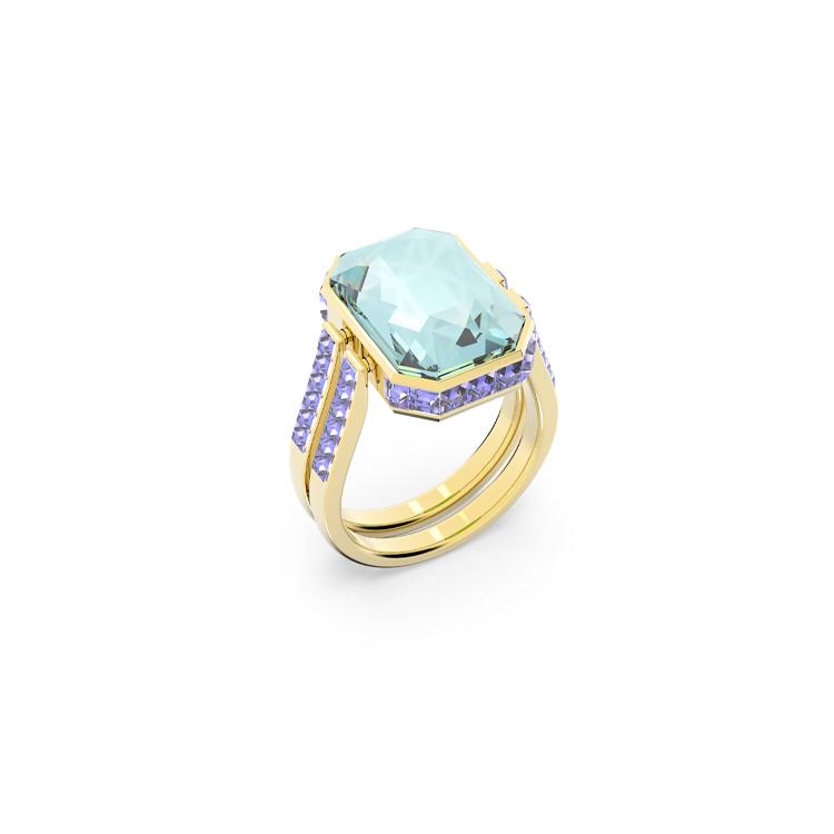 Swarovski Кольцо Orbita с восьмиугольной огранкой